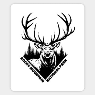 Rocky Elk Magnet